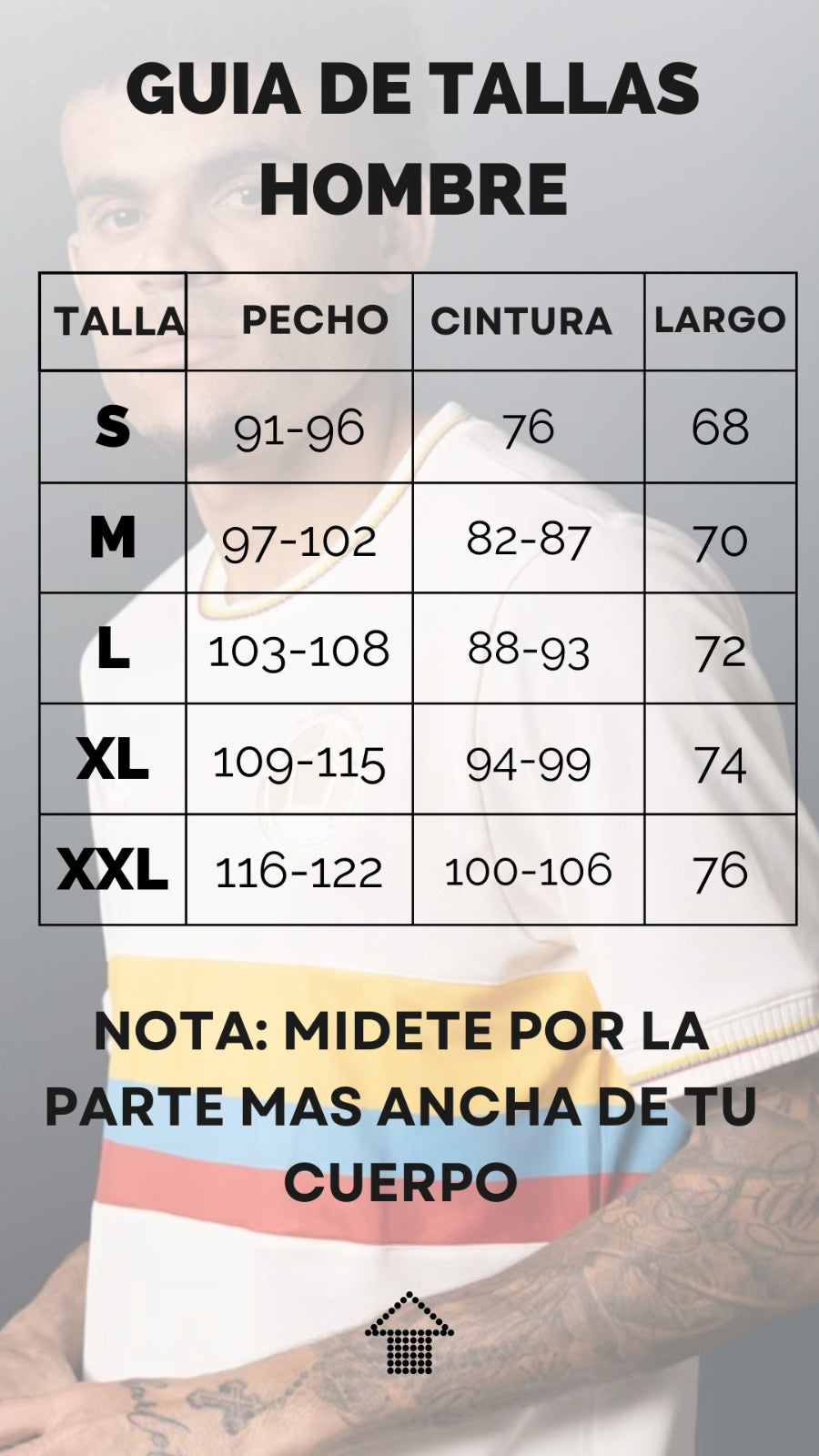 CAMISETA CENTENARIO COLOMBIA 1.1