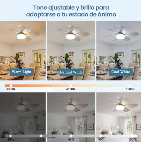 BOMBILLO VENTILADOR 2 en 1